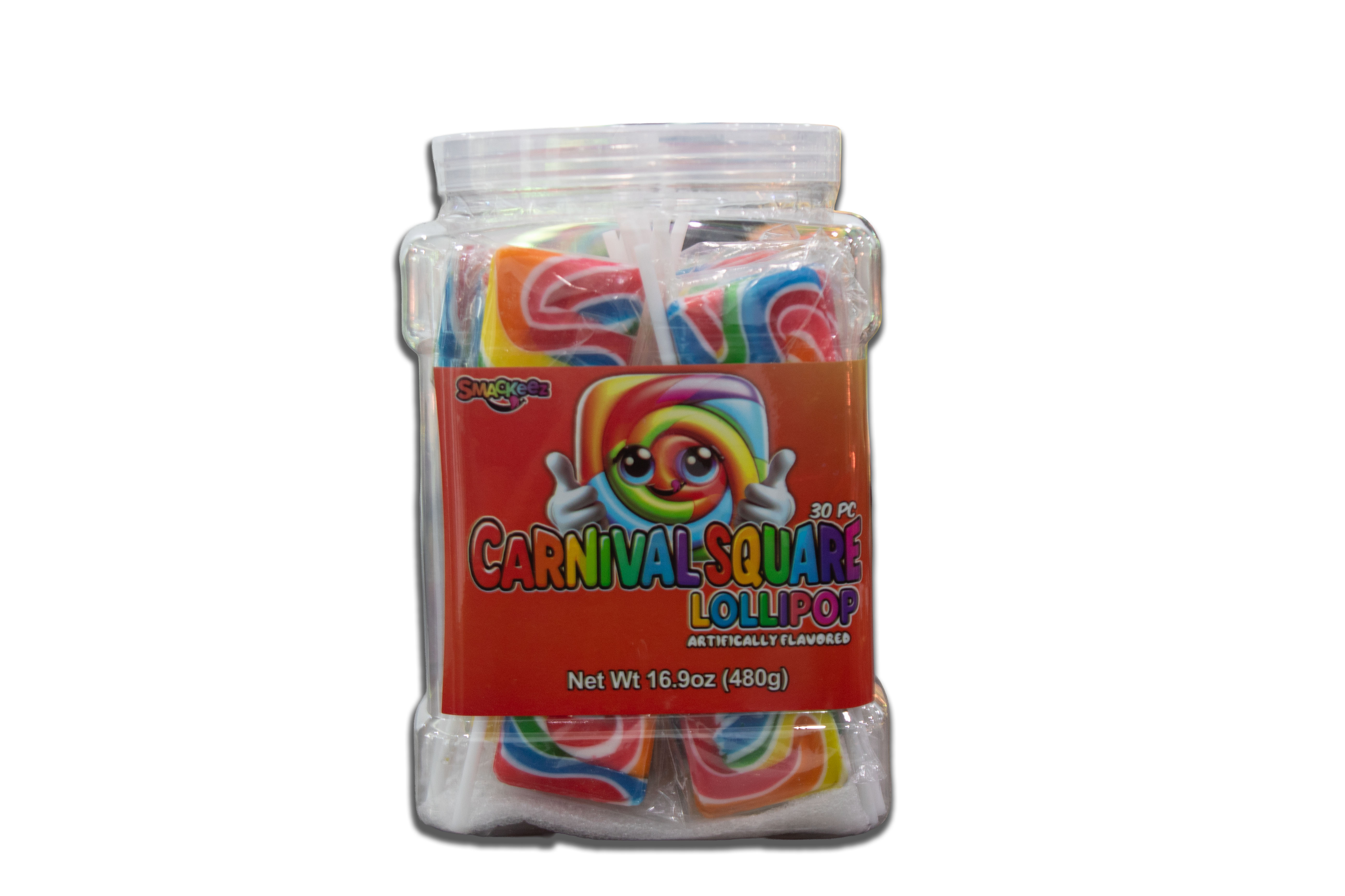 Square lollipops