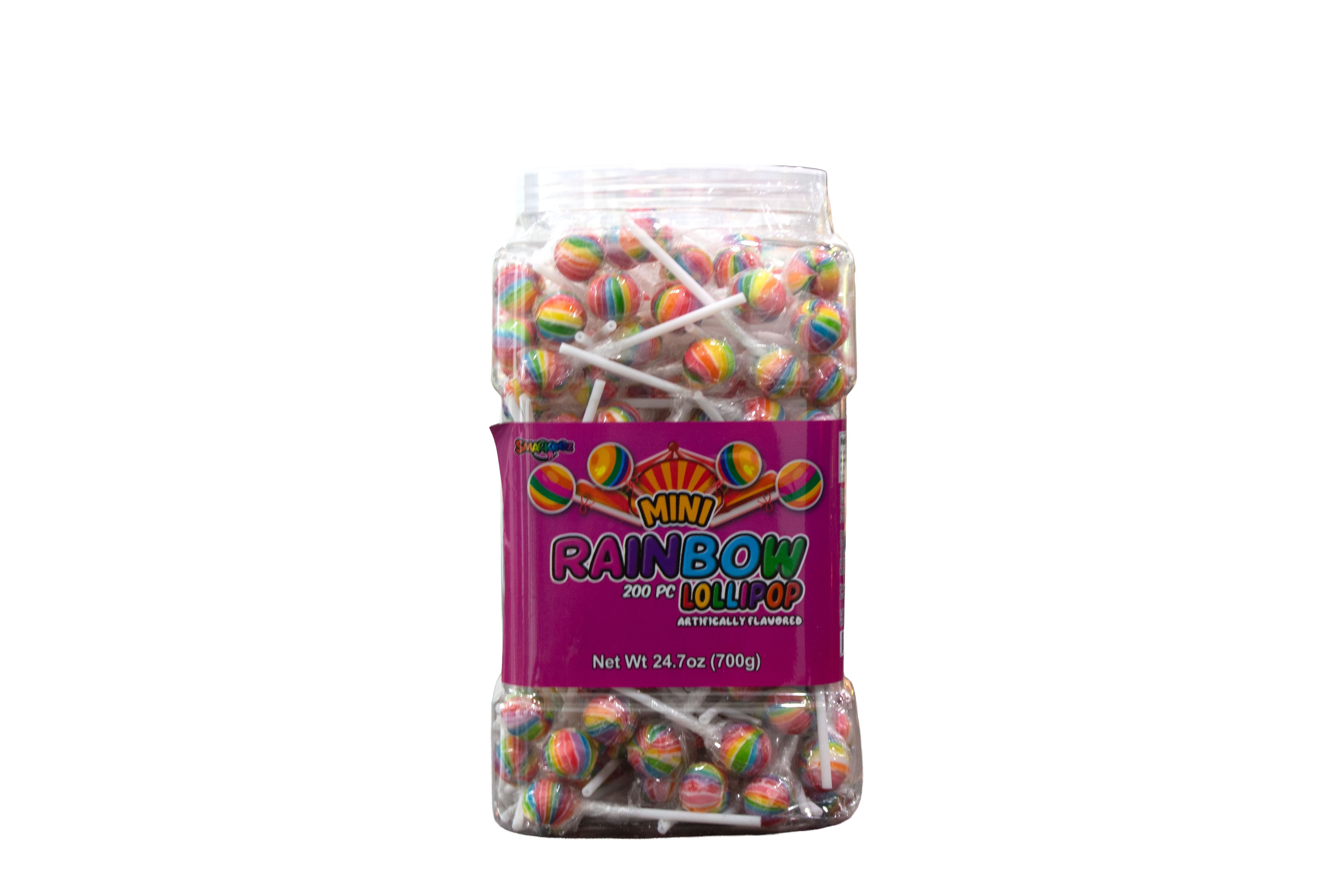 Mini Rainbow Lollipop
