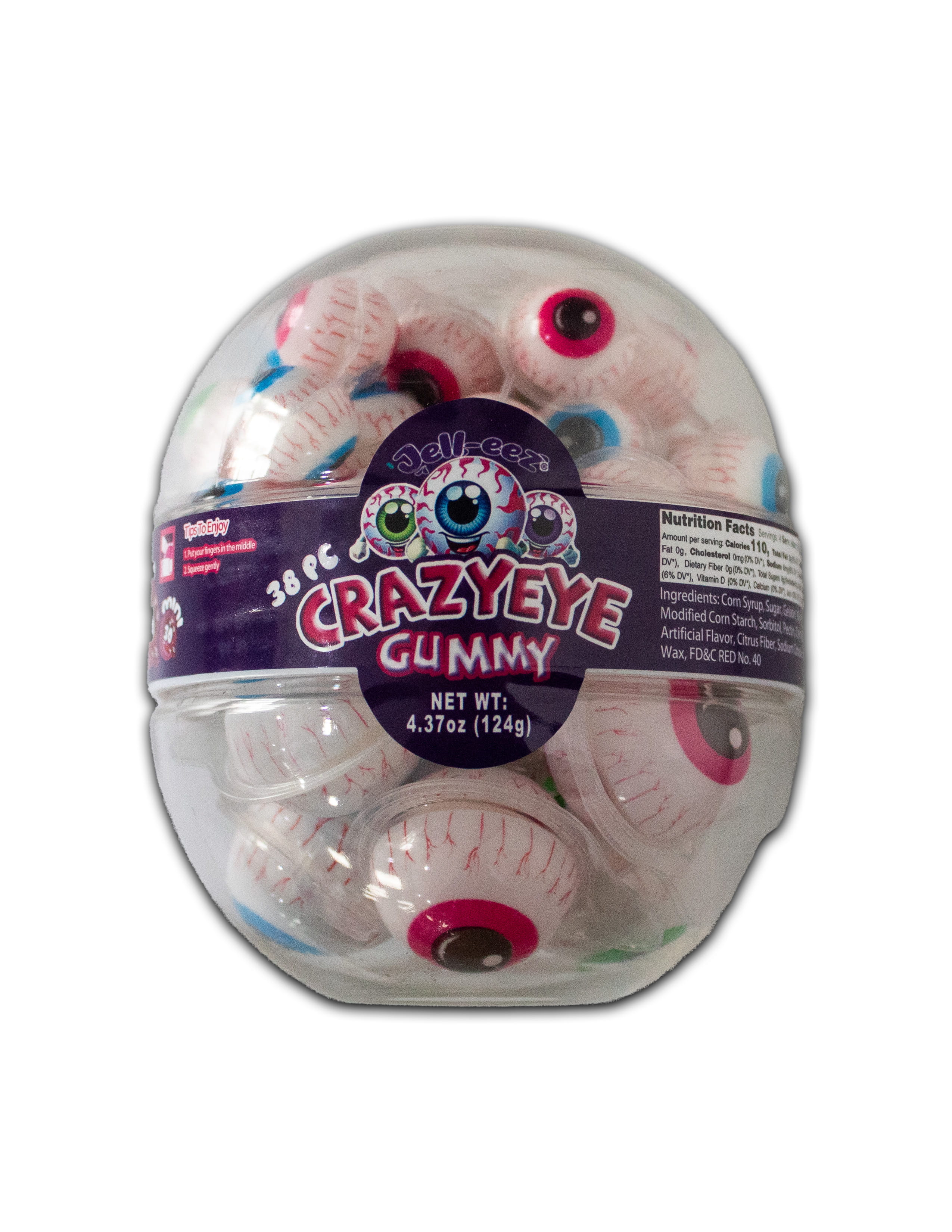 Crazy Eye Gummy 38pc