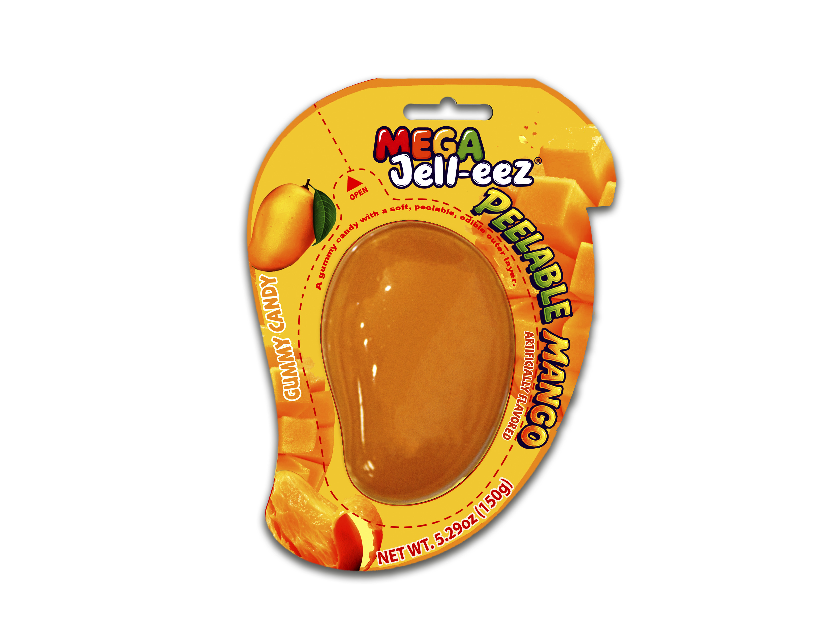 Mega Jell-EEZ Peelable Mango