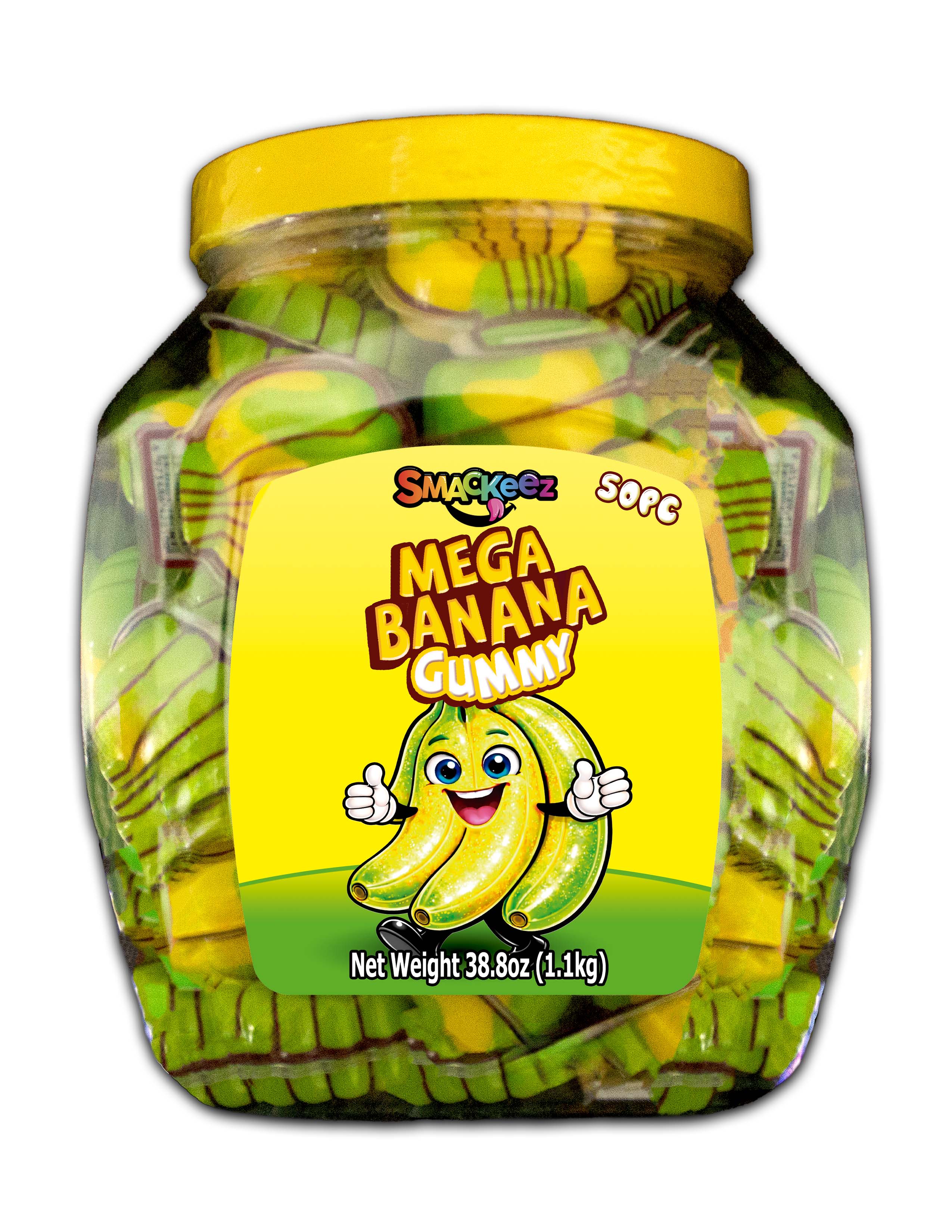 Mega Banana Gummy 50pc